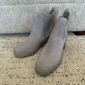 Splendid Melisa Suede Block Heel Boot